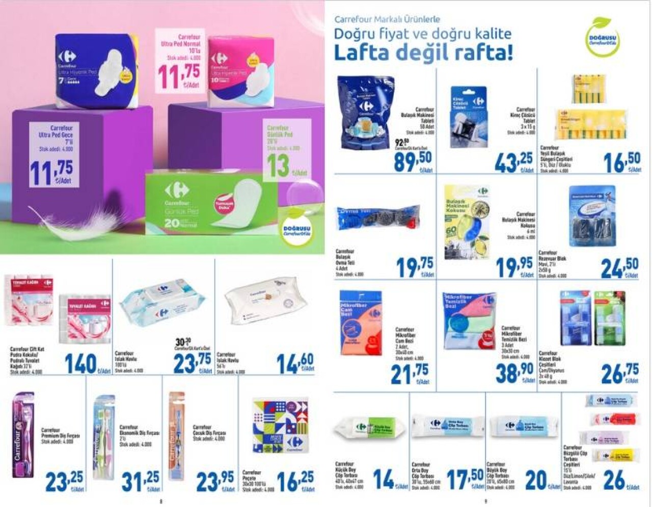 Carrefour 11-17 Ocak 2024, bu hafta öyle ürünler indirime giriyor ki.. 9