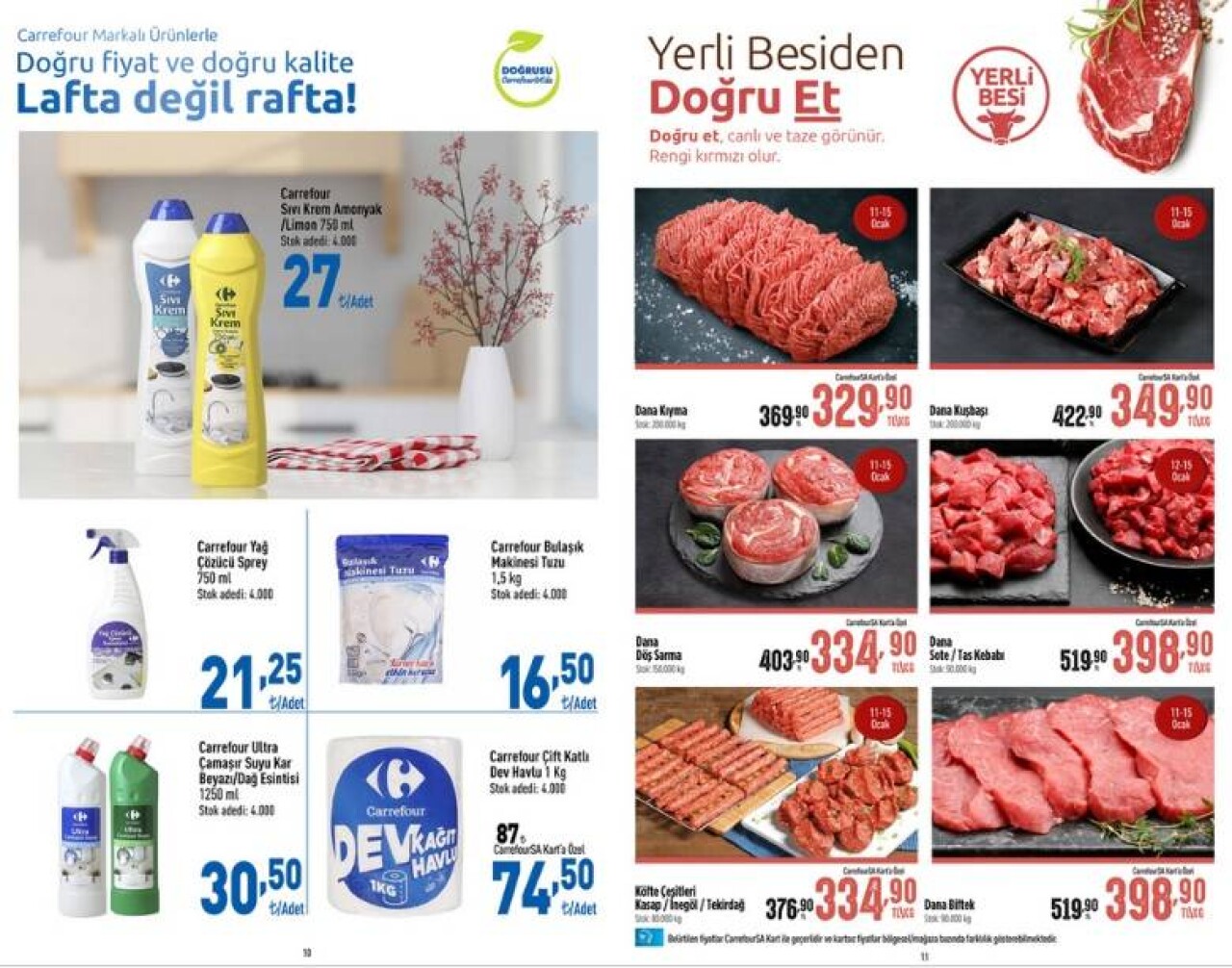 Carrefour 11-17 Ocak 2024, bu hafta öyle ürünler indirime giriyor ki.. 7