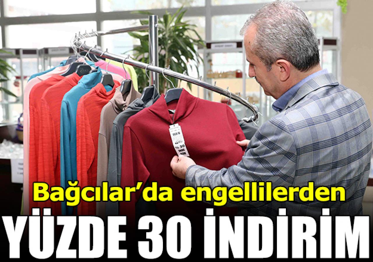 Engellilerden yüzde 30 indirim