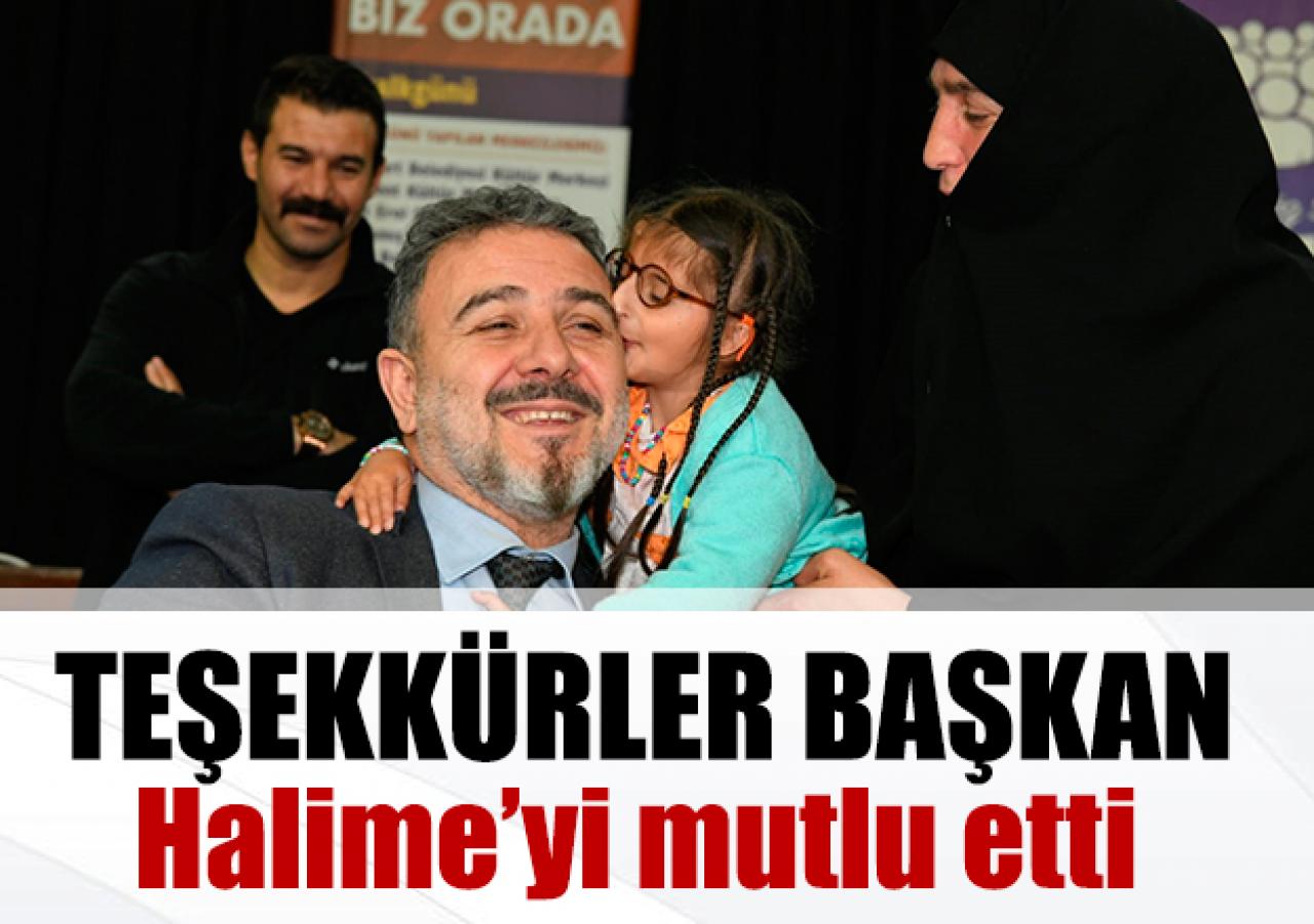 Teşekkürler başkan