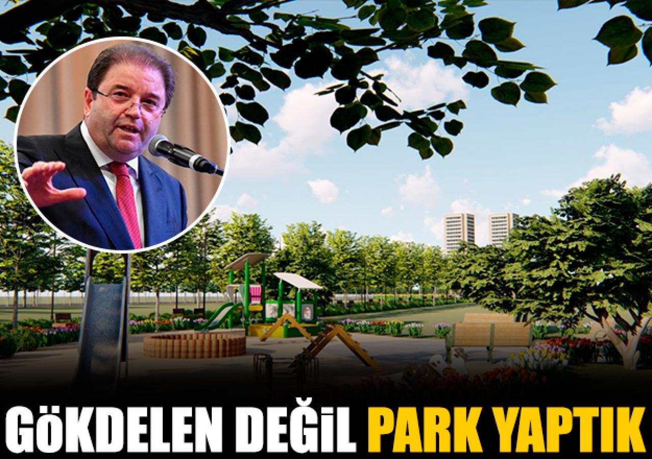 Gökdelen degil park yaptık