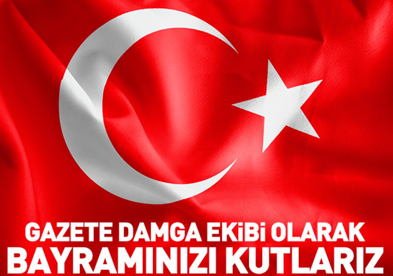 Gazete Damga ekibi olarak 29 Ekim Cumhuriyet Bayramınızı kutlarız