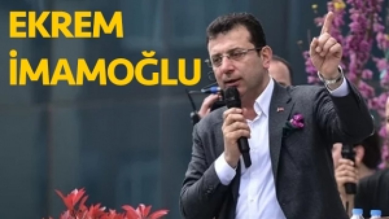 Ekrem İmamoğlu Büyükçekmece konuşması