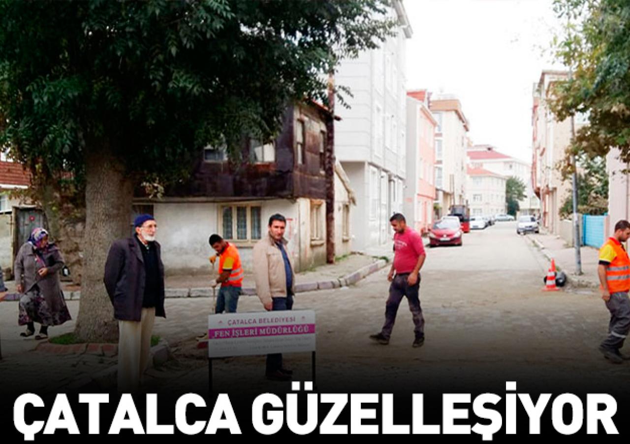 Çatalca güzelleşiyor