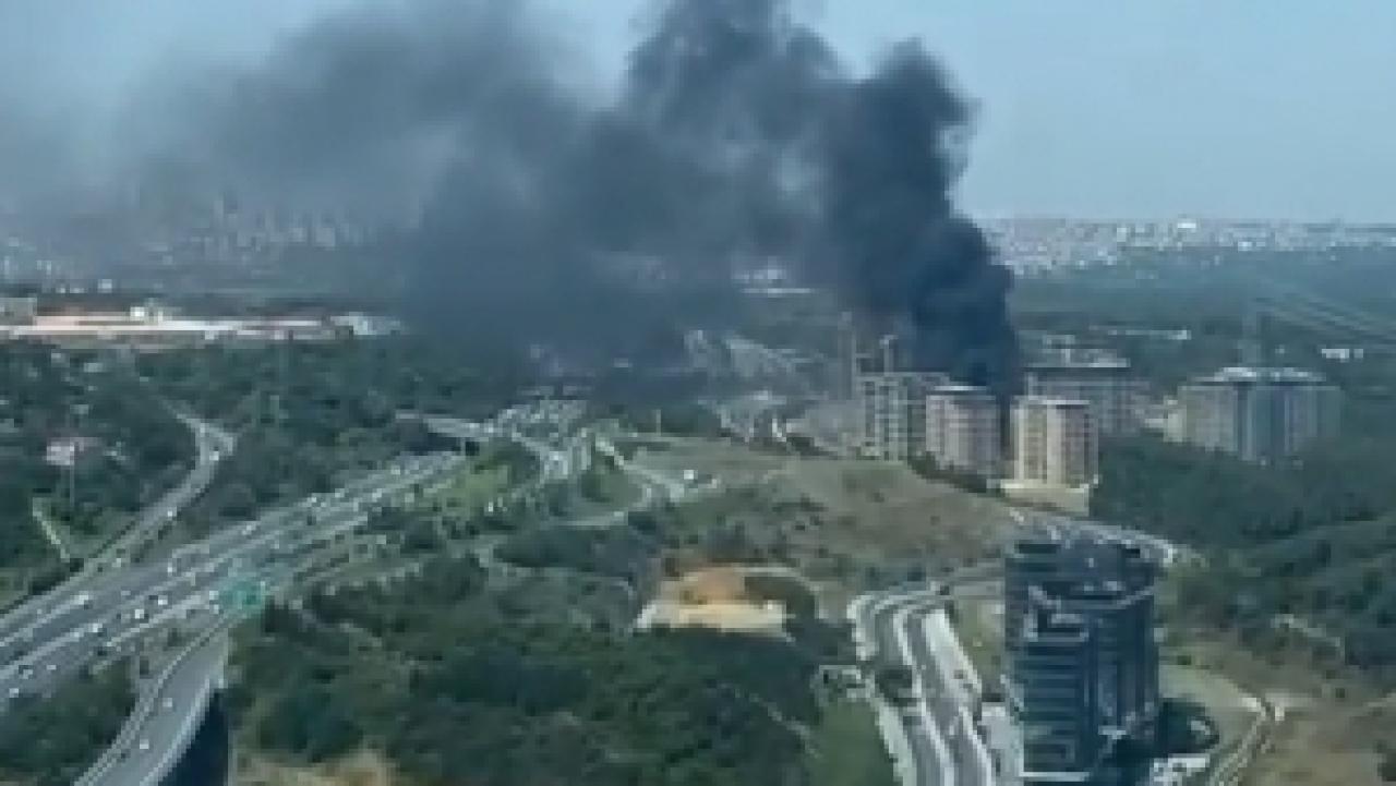 İstanbul'da yangın