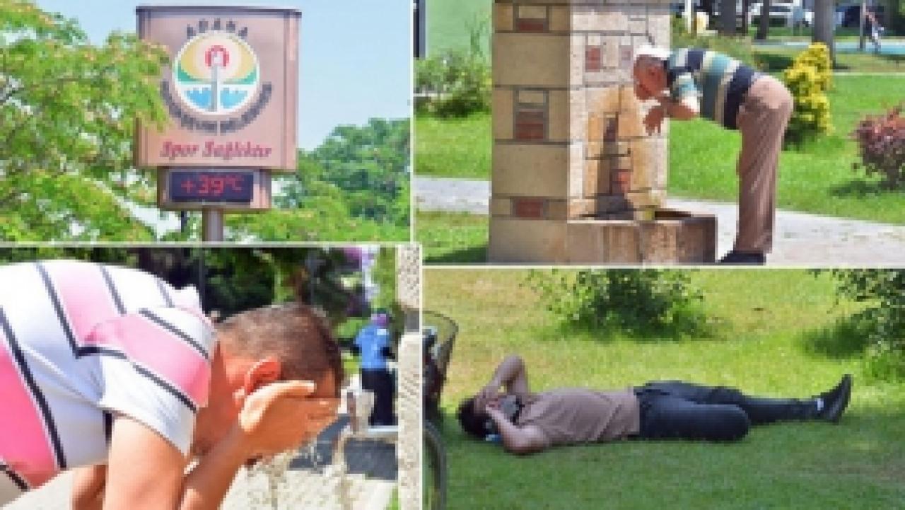 Adana'da Hava Sıcaklığı 40 Dereceye Dayandı