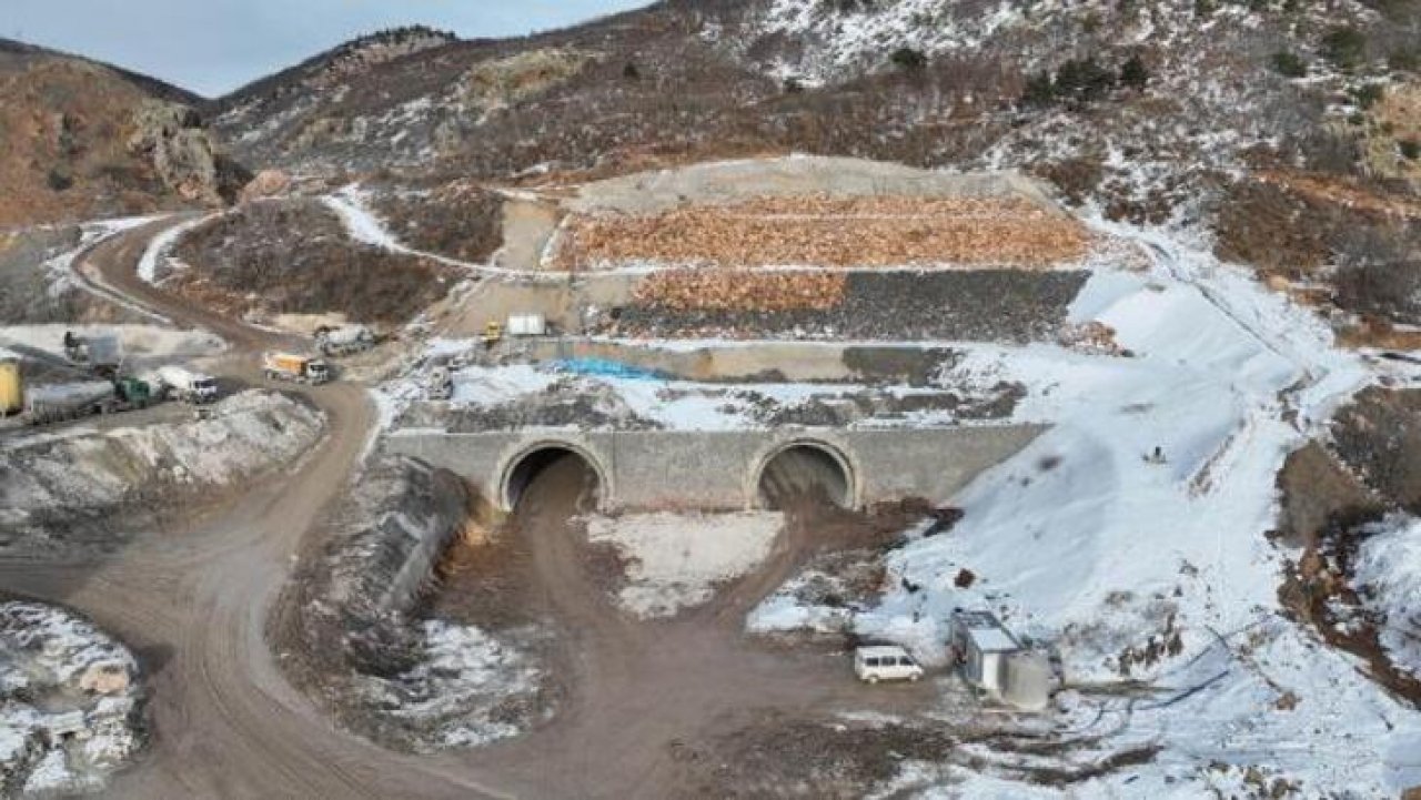 Karadeniz'i Akdeniz'e Bağlayacak Geminbeli Tüneli'nde Son 100 Metre