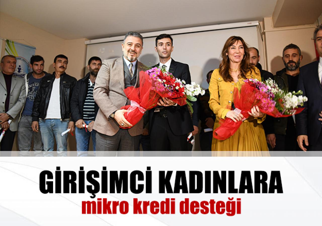 Girişimci kadınlara mikro kredi desteği