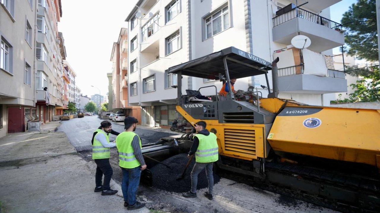 Kartal’ın yolları yenileniyor