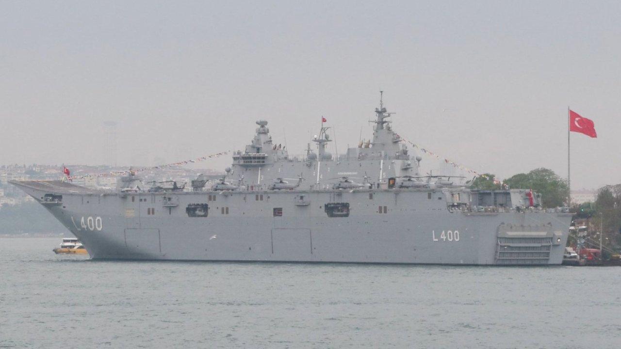 TCG Anadolu yeniden İstanbul'da