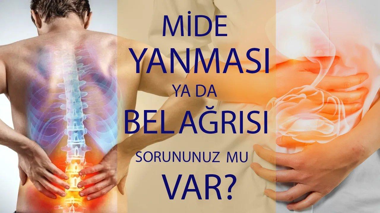 Bel ağrısı ya da mide yanması mı yaşıyorsunuz? Artık o çektiğiniz ağrılar tek bir ürünle son bulacak!