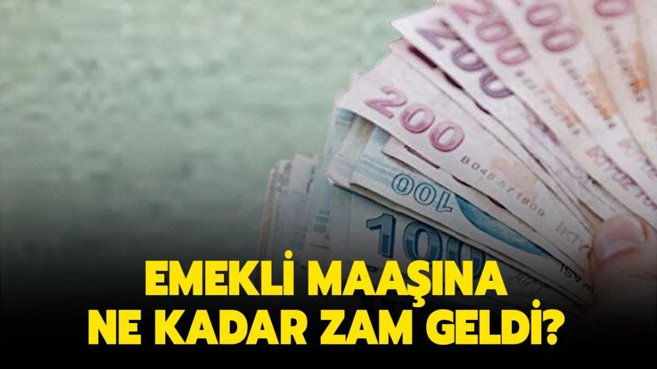 Enflasyon Rakamları Maaş Zamlarını Etkiledi!  En Düşük Emekli Maaşı Kaç Lira?