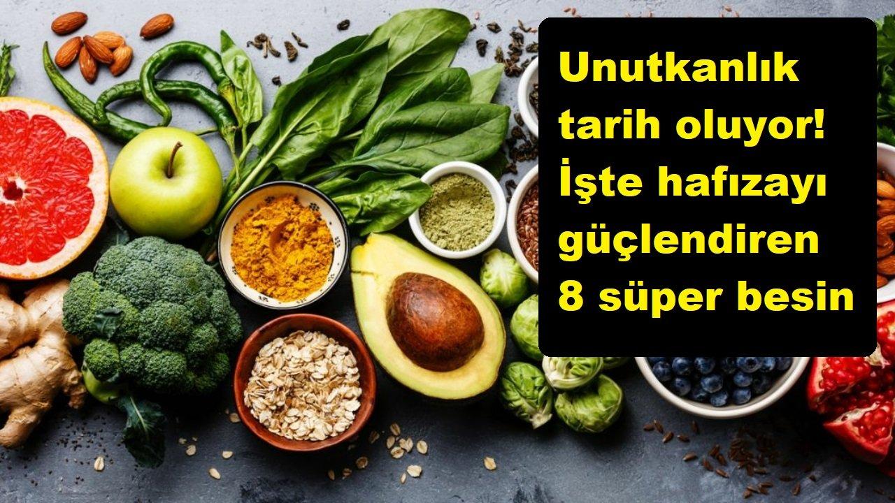 Unutkanlık Tarih oluyor! İşte Hafızayı Güçlendiren 8 Süper Besin