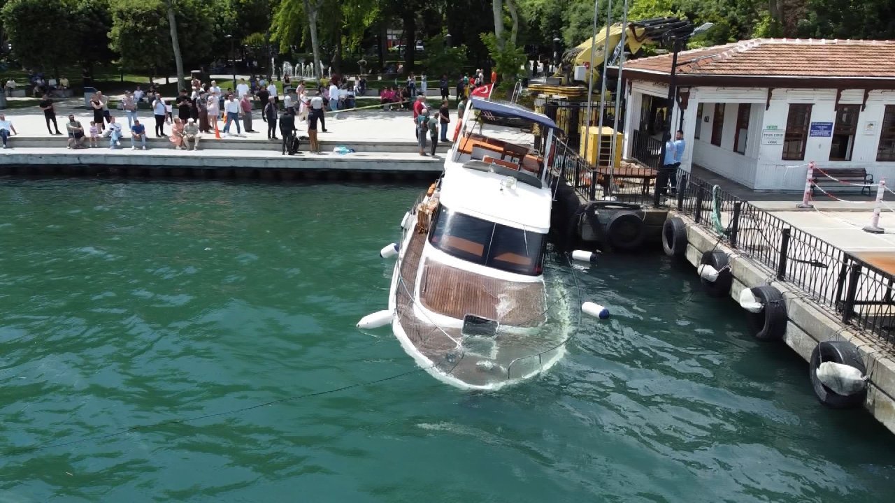 Lüks yatta dehşeti yaşadılar! Bir anda sulara gömüldü..