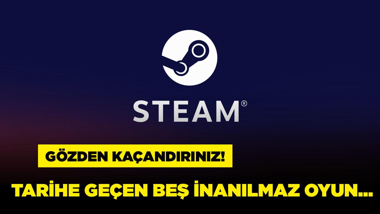 O Oyunlar Altın Değerinde : İşte 5 yeni Steam oyunu!