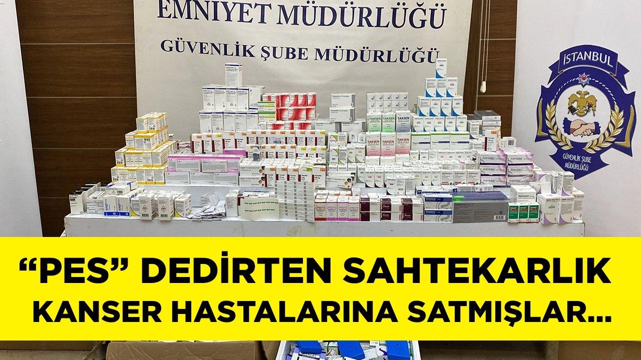 Kanser hastalarına internetten sahte ilaç satmışlar!