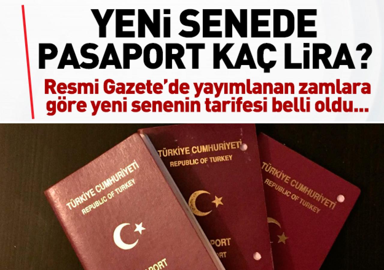 2019 Pasaport defter ve harç ücretleri kaç lira? Yeni senenin fiyatları belli oldu