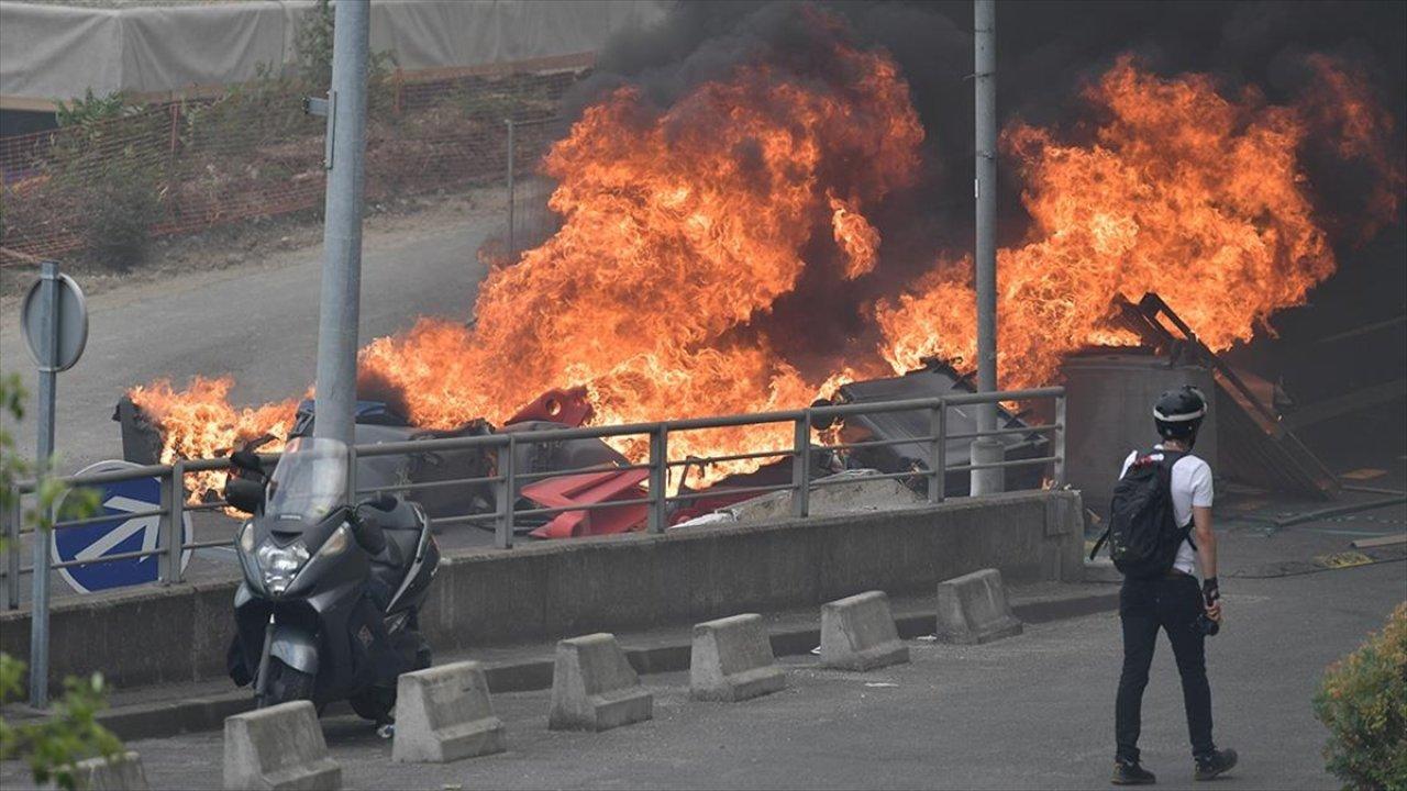 Protestolar tüm Avrupa'ya yayılıyor mu? O ülke de ayakta!