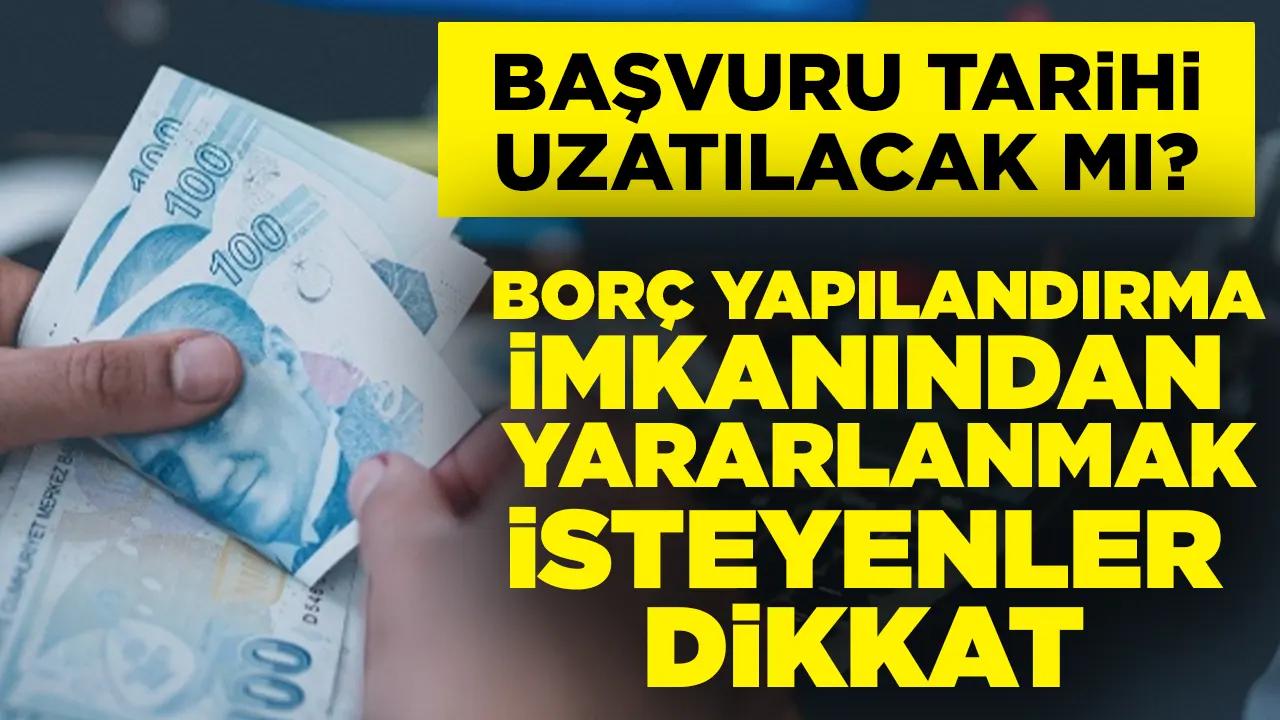 Vergi affı başvuru tarihi ne zaman bitecek? ilk taksit ne zaman