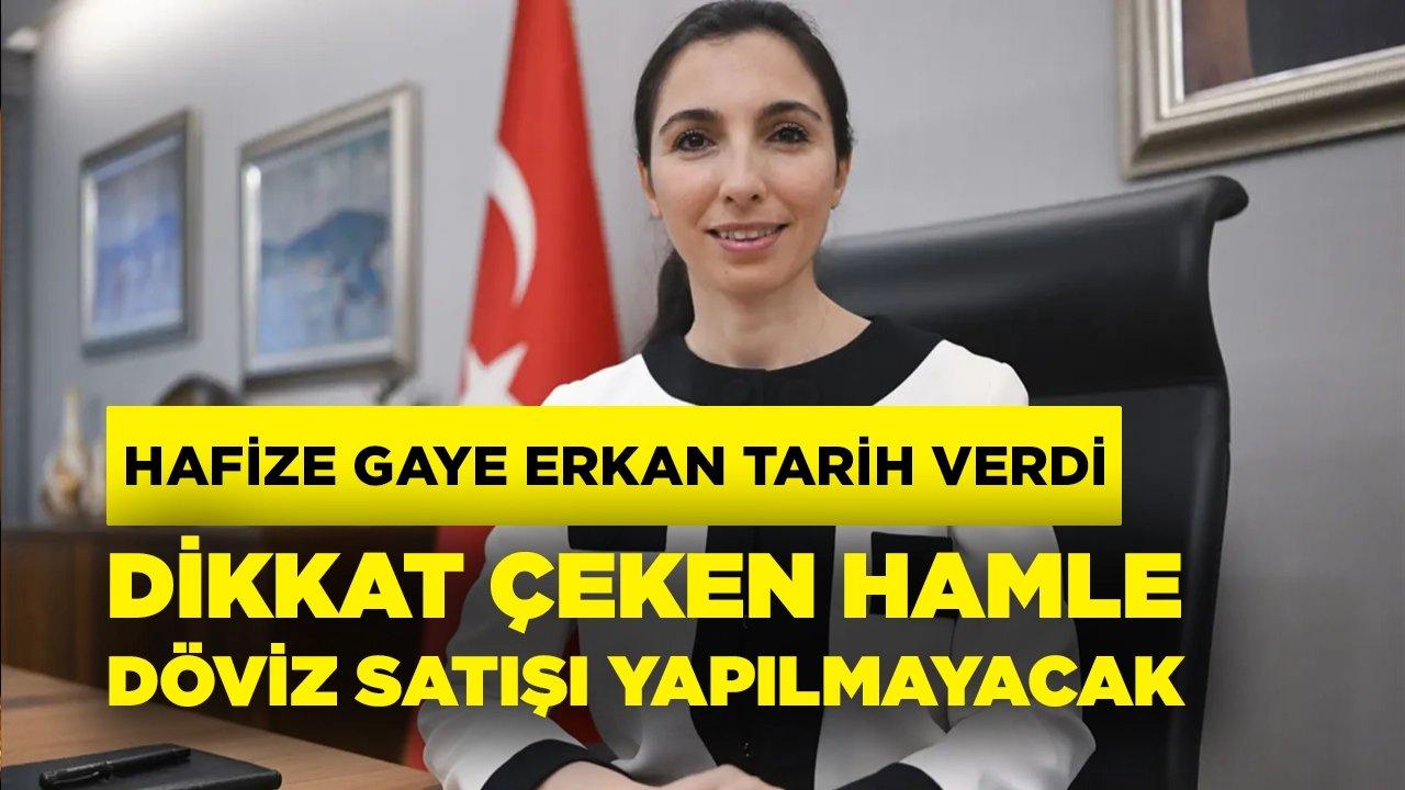 Son Dakika Haberi.. Merkez bankası başkanı açıkladı.. O tarihten itibaren döviz satışı yapılmayacak dedi!