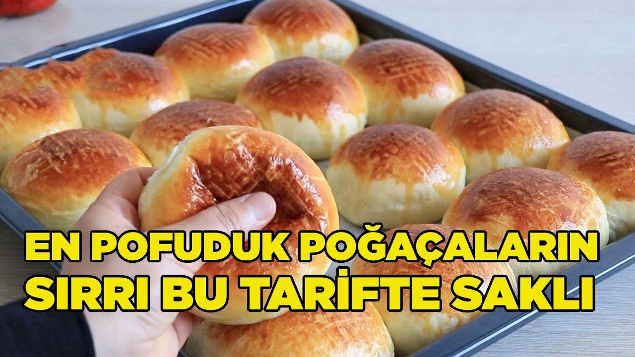 En pofuduk poğaçaların sırrı bu tarifte! Bu yumuşaklığa inanamayacaksınız…