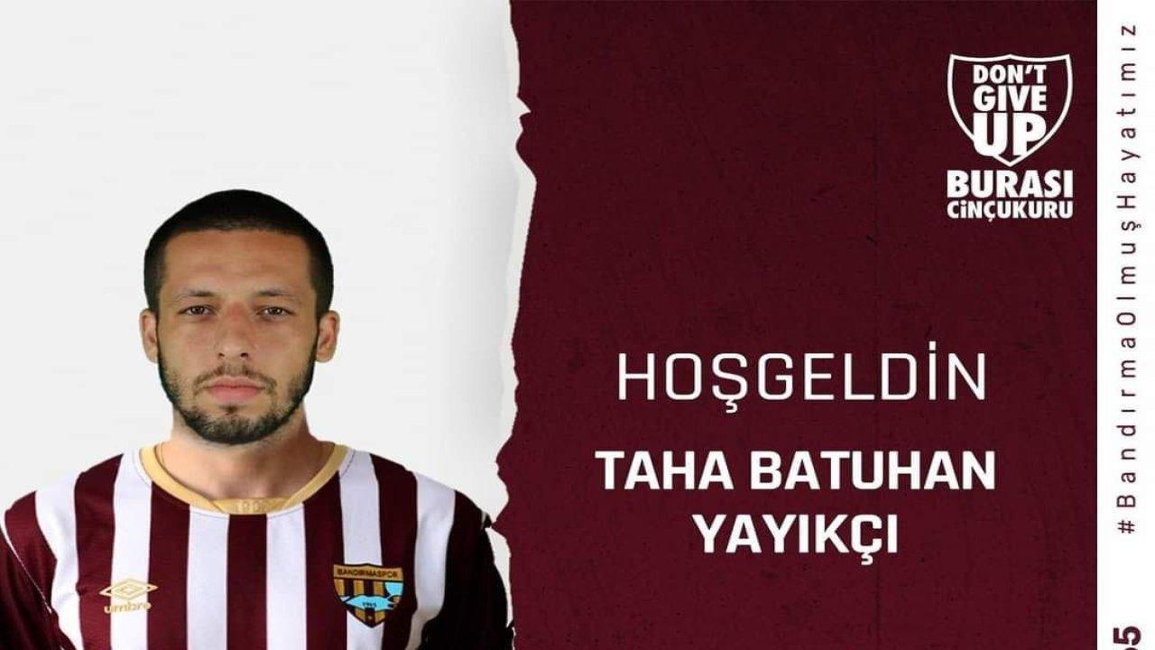 Taha Batuhan Bandırmaspor'da