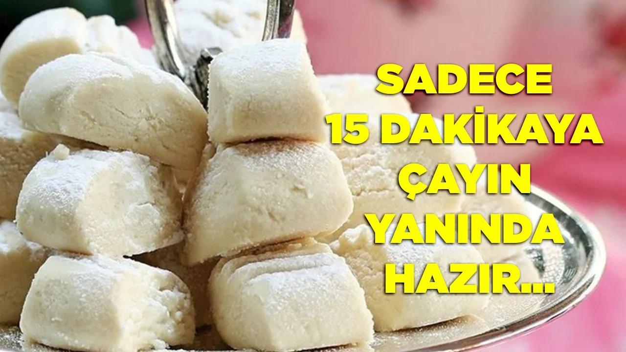 Sadece Pişirmesiyle Birlikte 15 Dakikaya Çayın Yanına Harika Bir Alternatif..