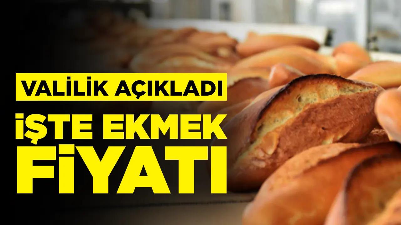 Valilik açıkladı: Ekmek fiyatlarına zam geldi mi?