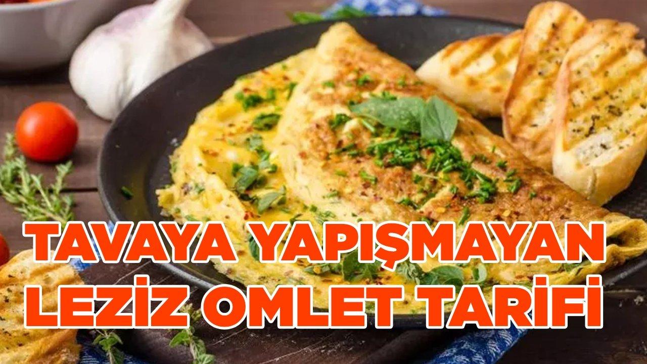 Omleti Böyle Yaparsanız Asla Tavaya Yapışmıyor! Lezzetiyle Parmak Isırtan Omlet Tarifi…