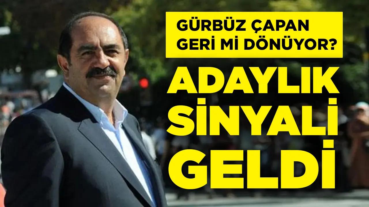 Gürbüz Çapan siyasete geri mi dönüyor? Çok konuşulacak paylaşım…