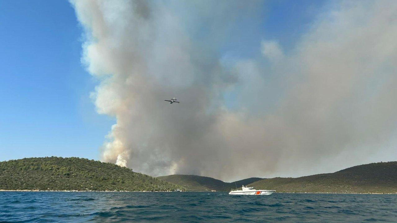 Muğla'daki yangın kontrol altında