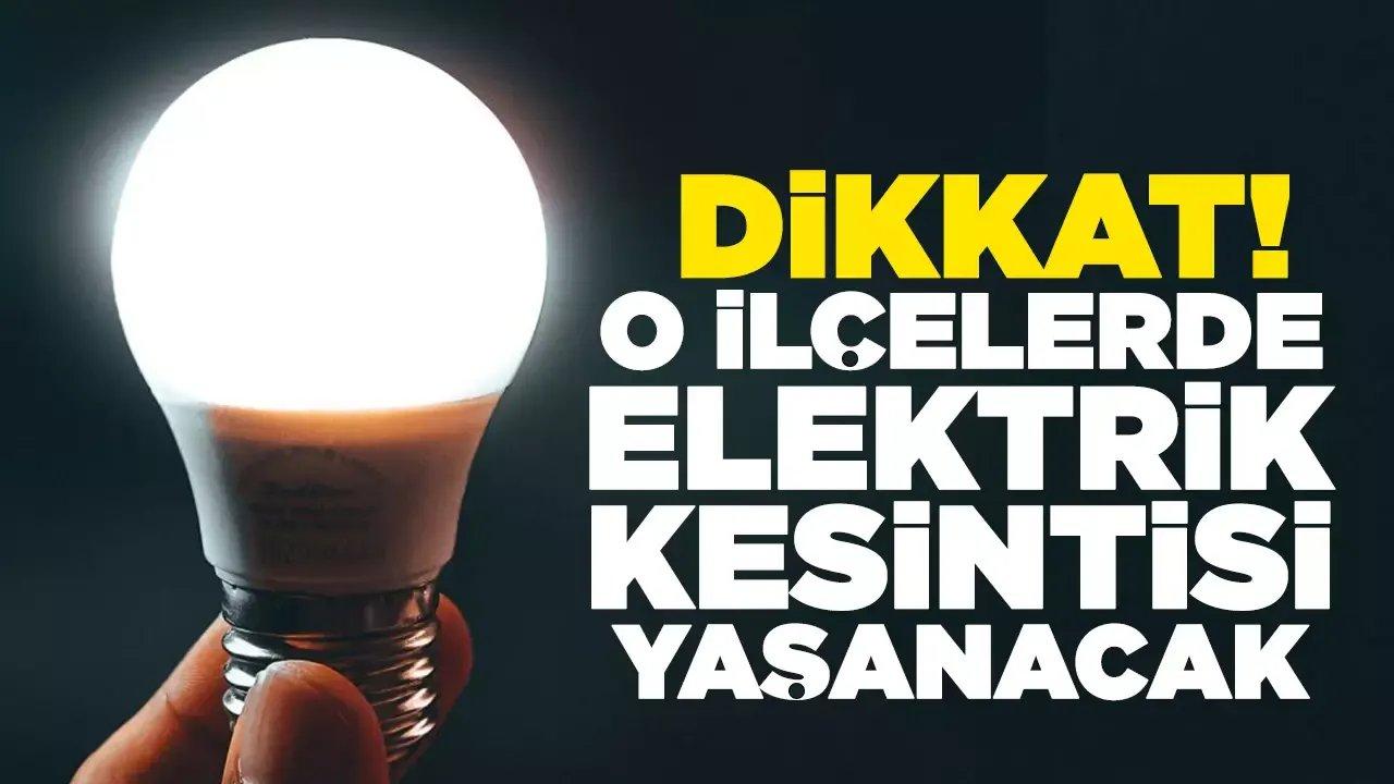 18 Kasım 2023 Cumartesi İstanbul Elektrik Kesintisi, elektrikler ne zaman gelecek?