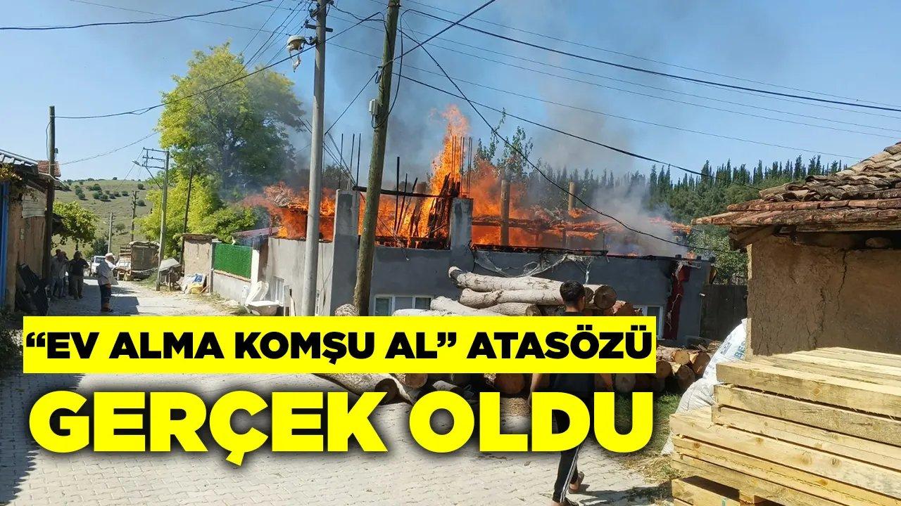 "Ev alma komşu al" atasözü gerçek oldu