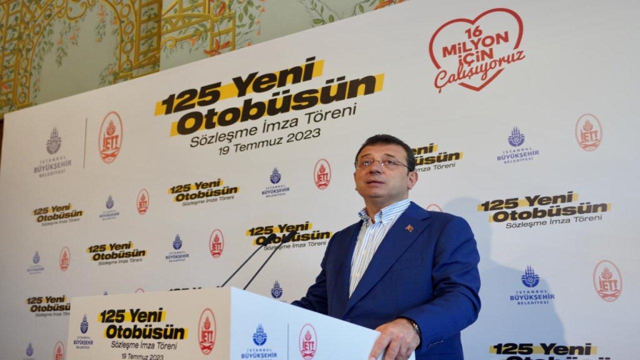 İmamoğlu: Toplu taşıma fiyatları değişecektir