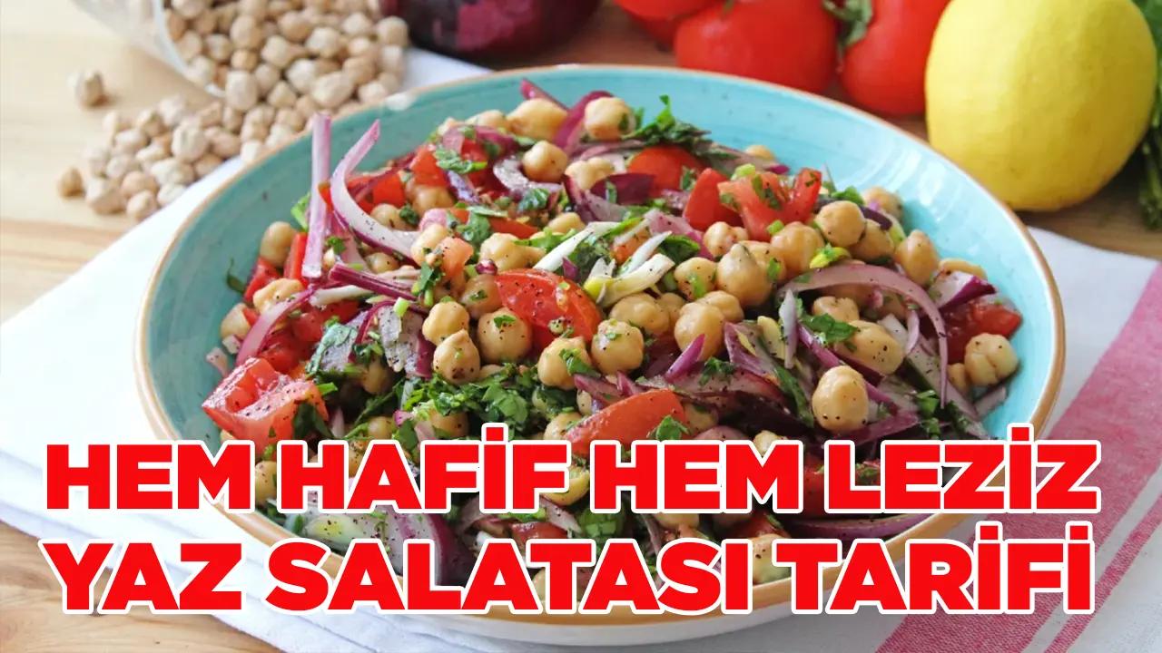 Hem leziz hem hafif! Bu yaz salatasına bayılacaksınız!