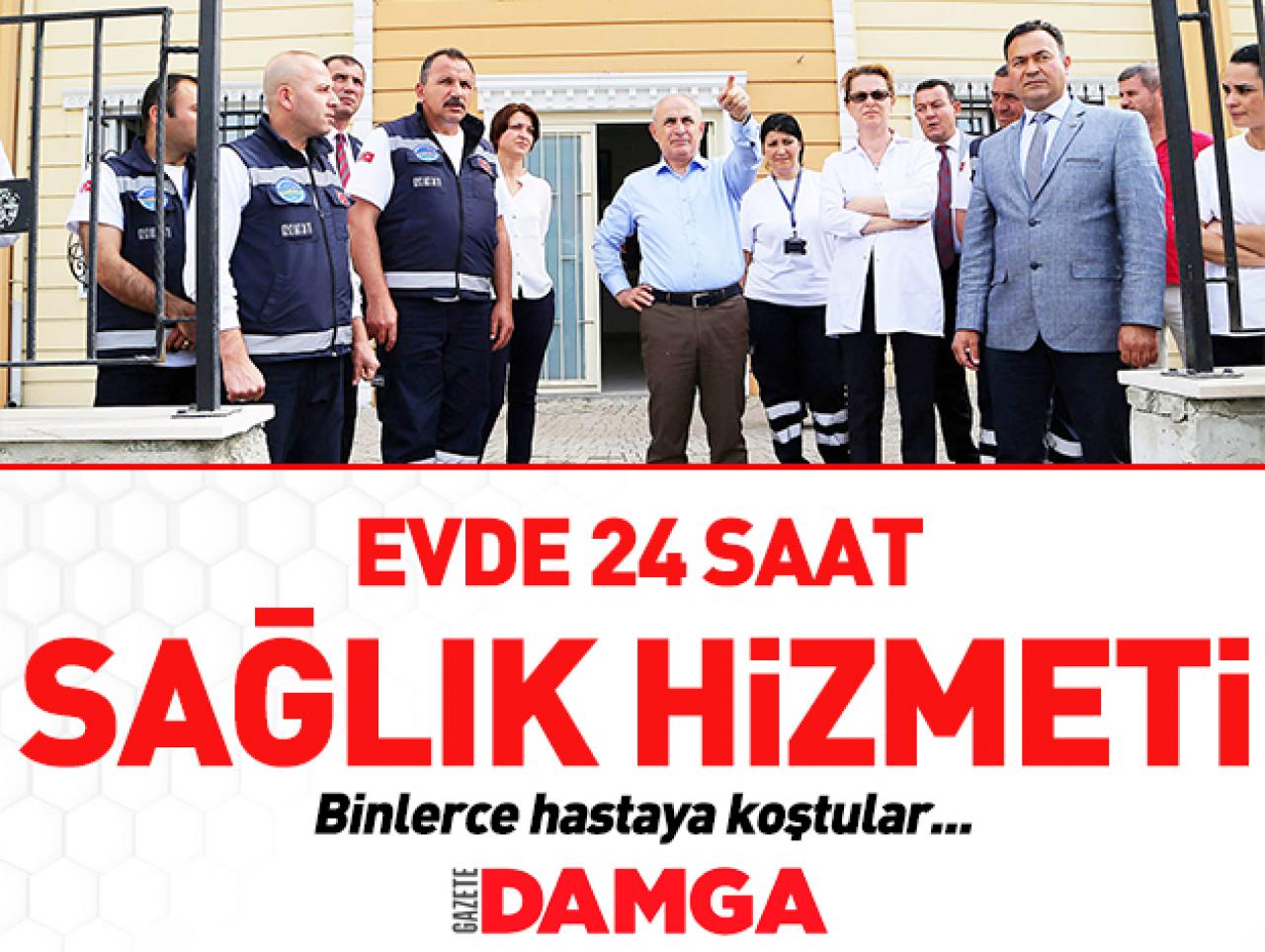 24 saat evde sağlık hizmeti