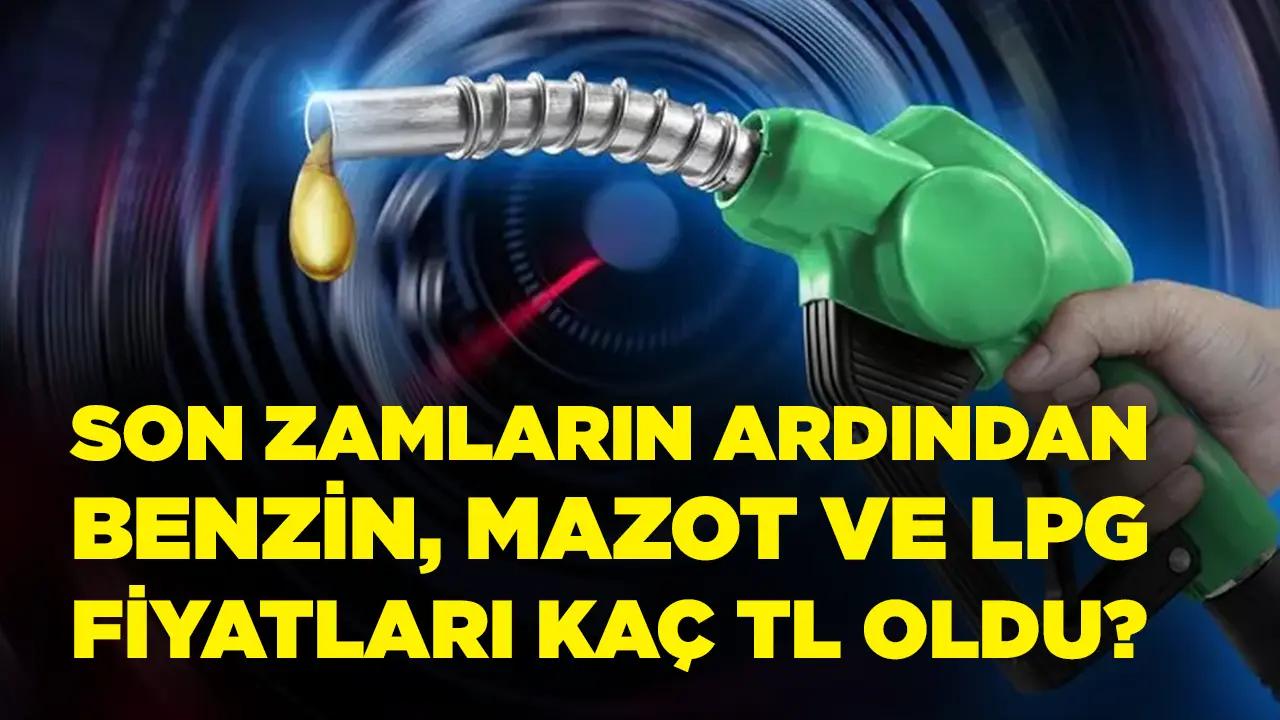 Son zamlardan sonra akaryakıt fiyatları kaç TL oldu? Güncel benzin, mazot ve LPG fiyatları 25 Temmuz 2023 Salı