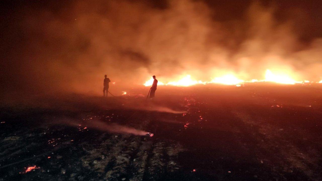 Diyarbakır'da 3 bin dönüm arazi yandı