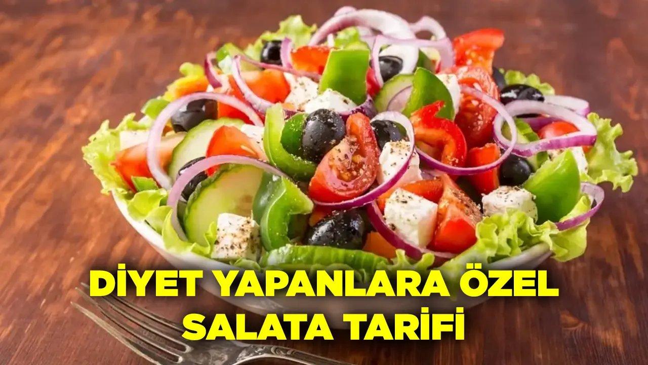 Diyet Yapanlara Özel Salata Tarifi