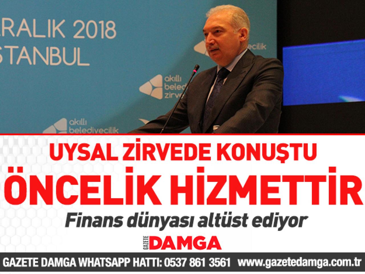 Belediyecilikte öncelik hizmettir