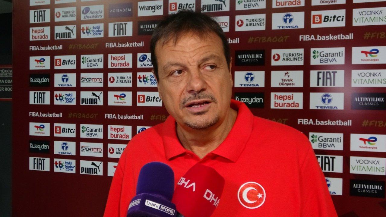 Ergin Ataman'dan galibiyet açıklaması