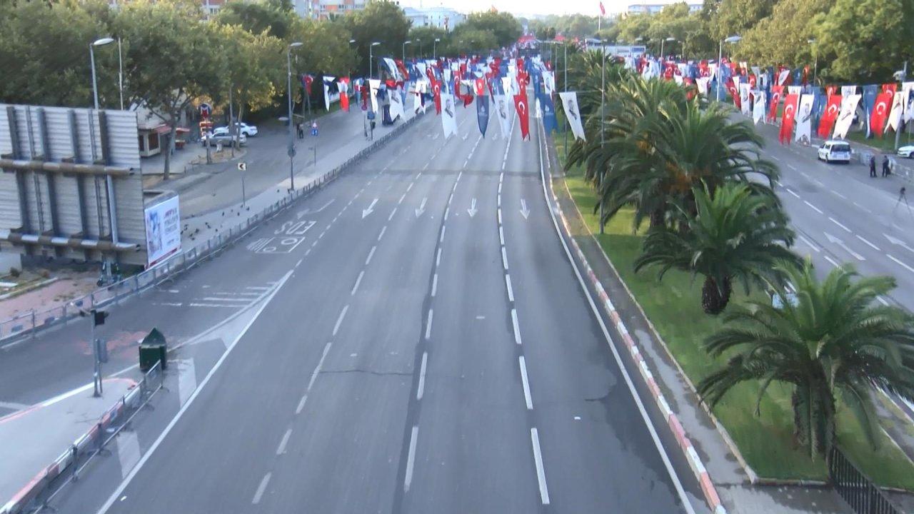 İstanbul'da bazı yollar kapalı