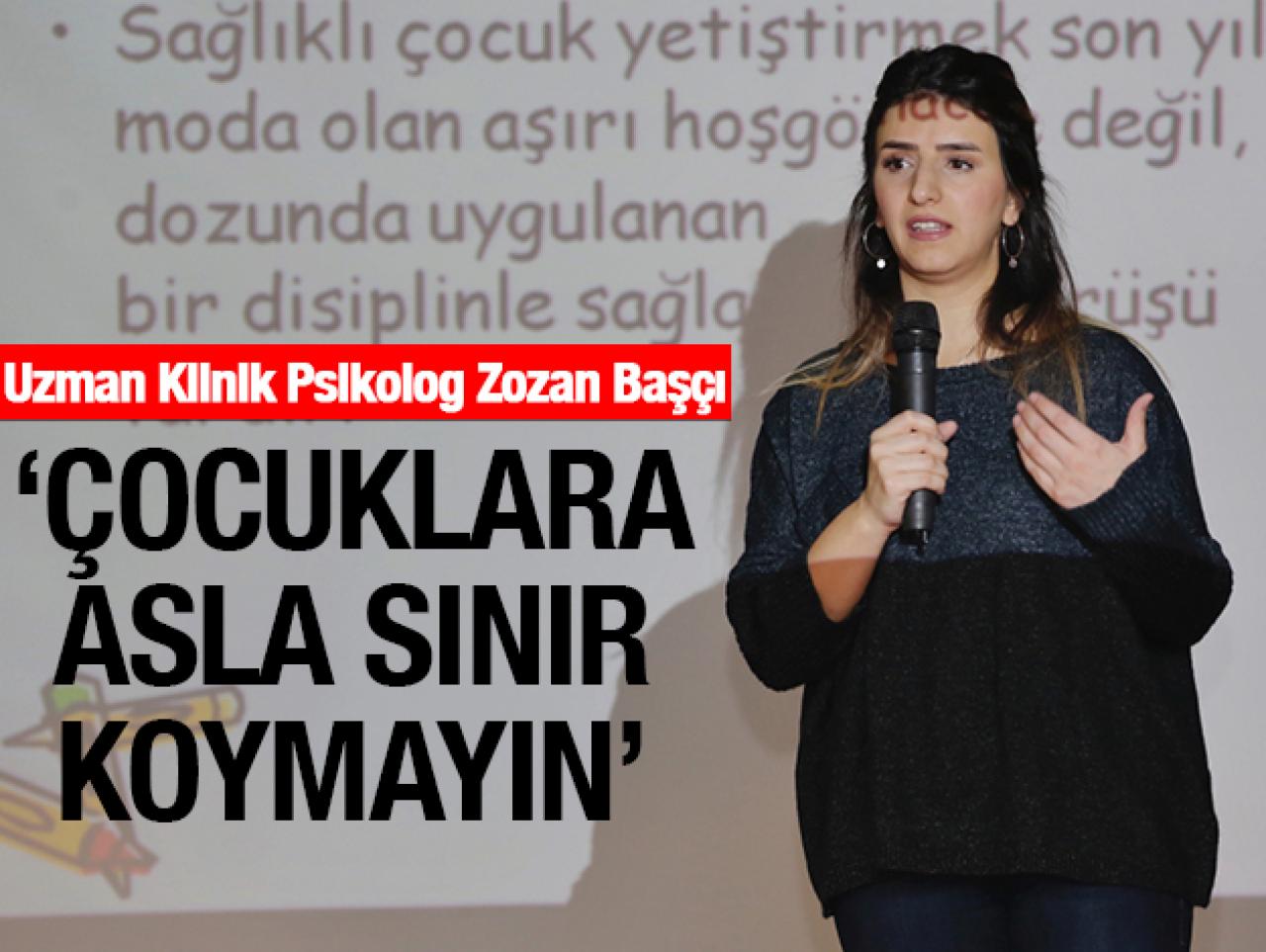 Çocuklara asla sınır koymayın