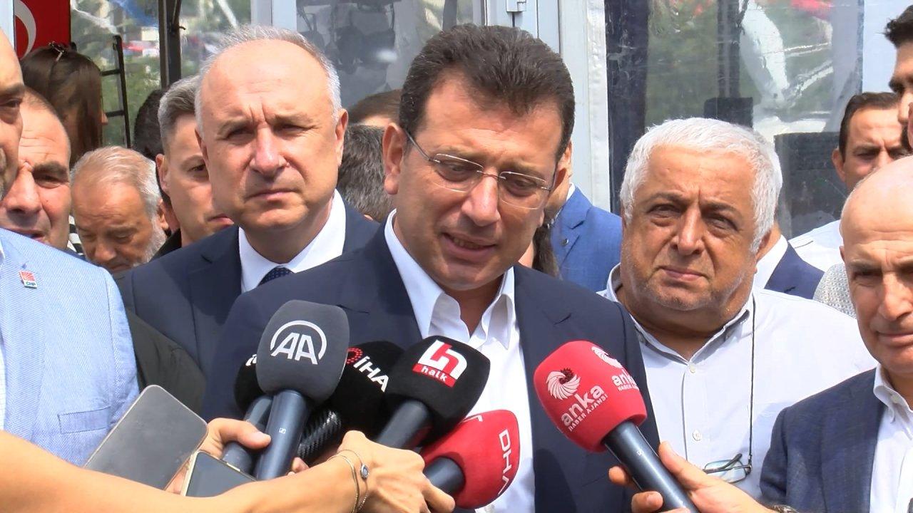 Ekrem İmamoğlu, megakentin su sorununu mültecilere bağladı