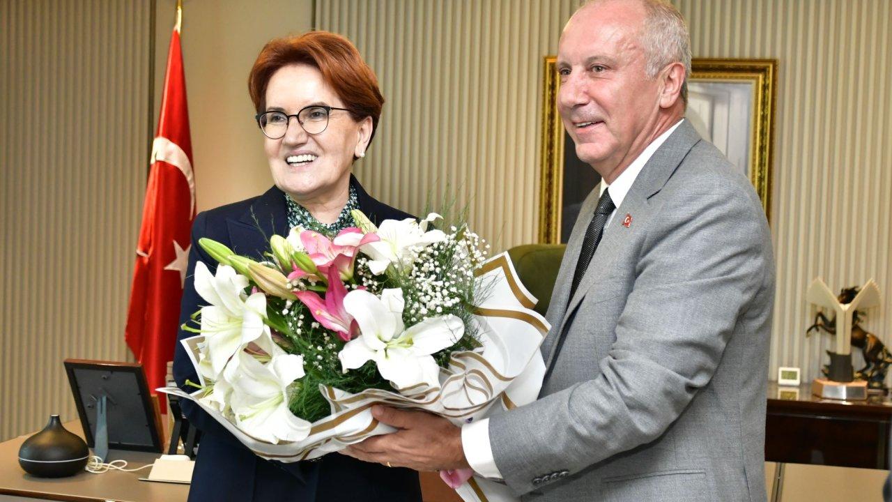 Muharrem İnce ile Meral Akşener bir araya geldi