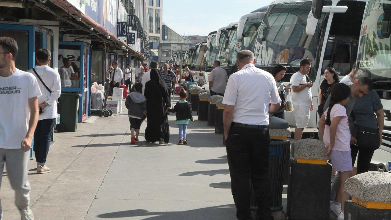 Otogarlarda okula dönüş hareketliliği