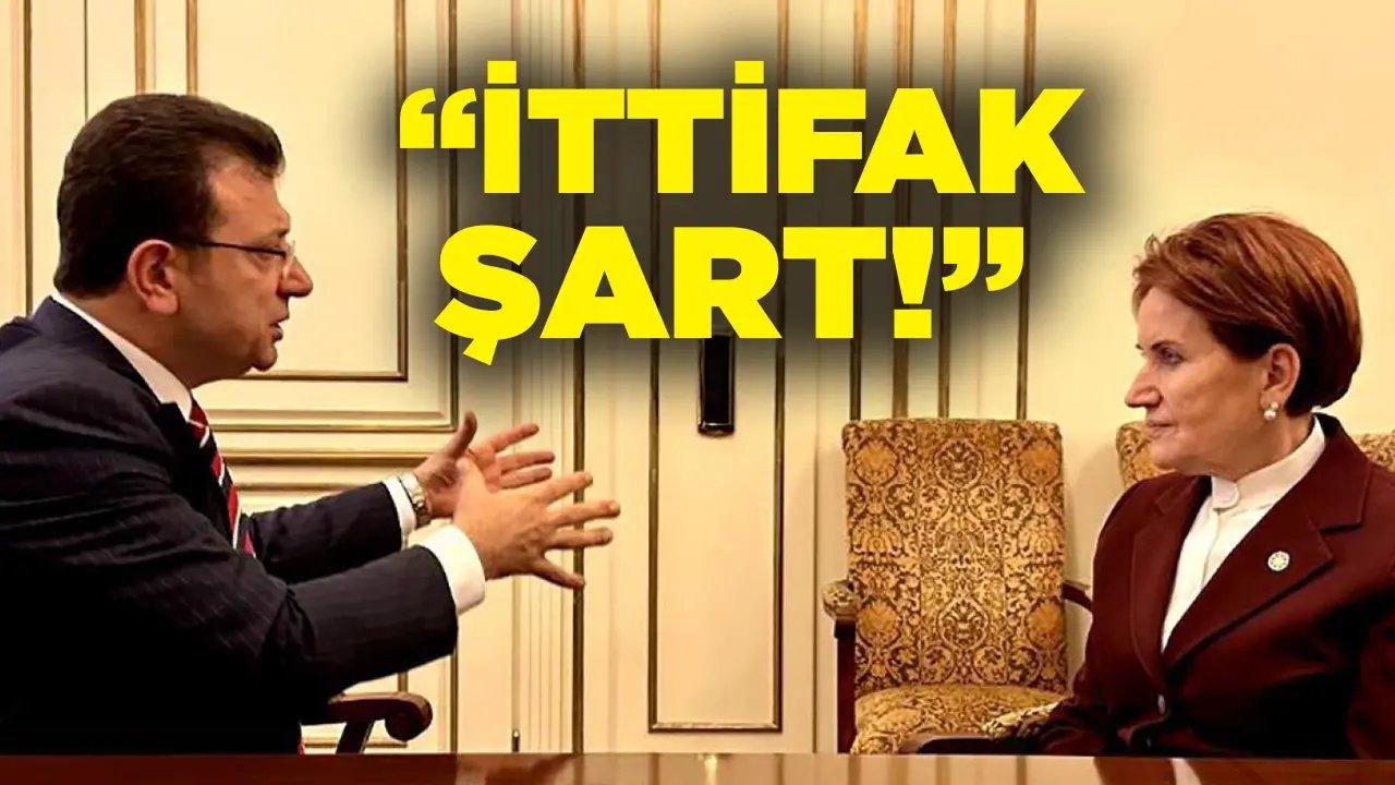 İmamoğlu'ndan Akşener'e “ittifak” yanıtı