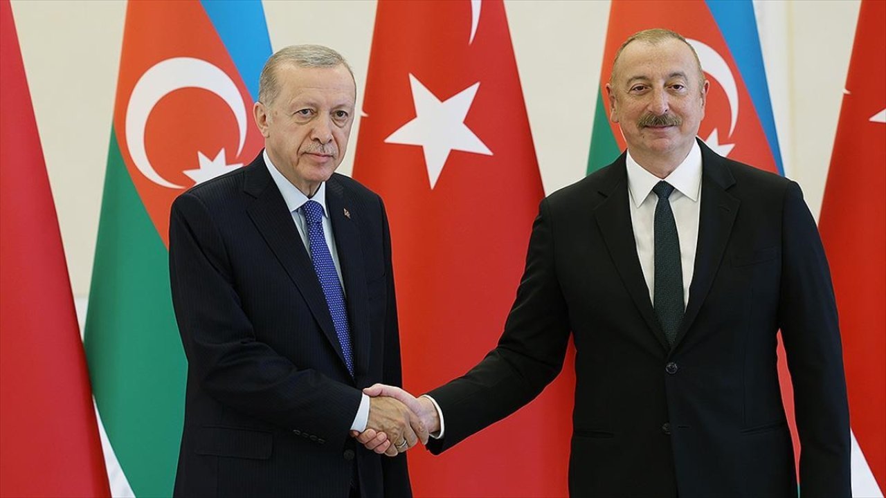 Cumhurbaşkanı Erdoğan, Aliyev ile görüştü