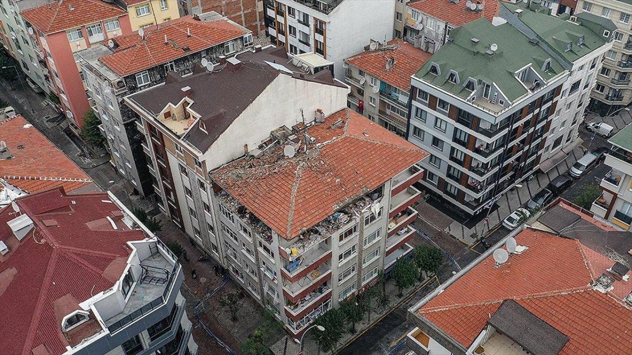 Patlama yaşanan binadan karot örneği alındı