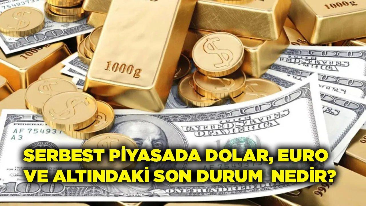 Serbest piyasada dolar, euro, altın fiyatları 05 Ekim 2023 Perşembe Kapalıçarşıda dolar kaç TL?